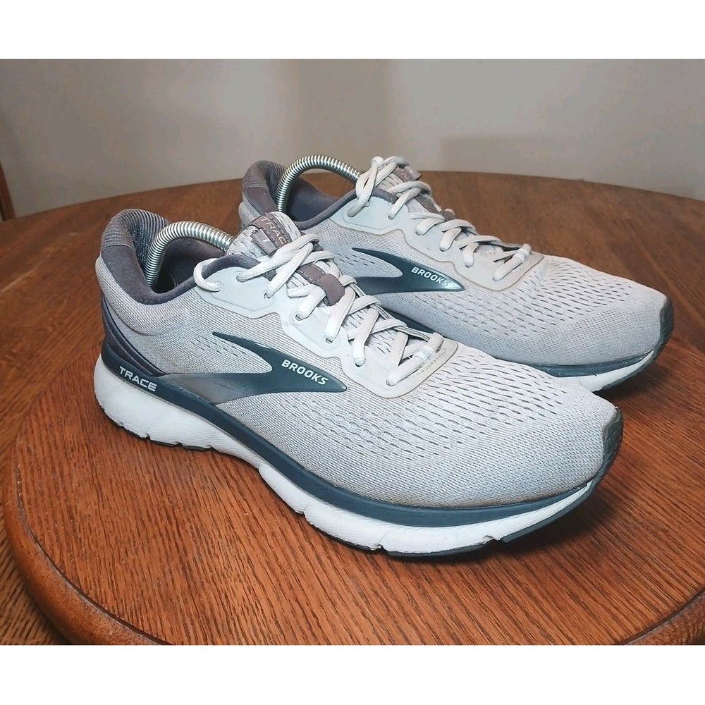 Brooks Mens Running Shoes Size 10 Trace 7 Athletic Sneakers Gym Trainer Black